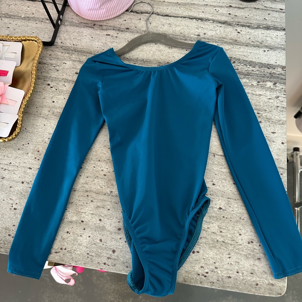 Weissman Turquoise Dance Leotard